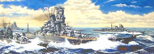 日本戦艦 大和 レイテ沖海戦時 プラモデル (フジミ 1/700 特シリーズ No.002) 商品画像