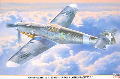 メッサーシュミット Bf109G-4 レジア アエロノーティカ プラモデル (ハセガワ 1/32 飛行機 限定生産 No.08148) 商品画像