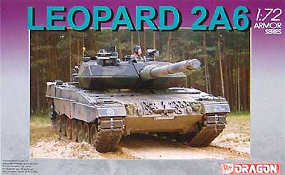 レオパルト 2A6 プラモデル (ドラゴン 1/72 ARMOR PRO (アーマープロ) No.7232) 商品画像