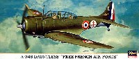 ハセガワ 1/72 飛行機 限定生産 A-24B ドーントレス 自由フランス軍
