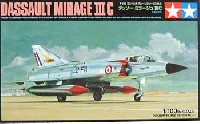 タミヤ 1/100 コンバットプレーンシリーズ ダッソー ミラージュ 3C