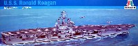 イタレリ 1/720 艦船シリーズ アメリカ空母 ロナルド・レーガン (CVN-76）
