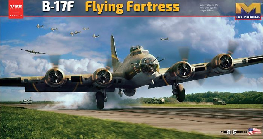 B-17F フライングフォートレス メンフィスベル プラモデル (HKモデル 1/32 エアクラフト No.01E029) 商品画像