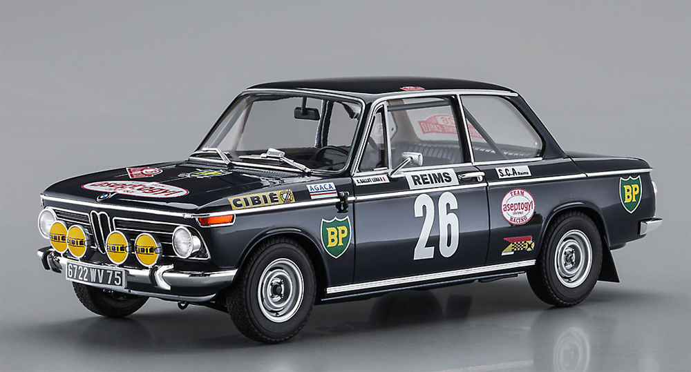 BMW 2002 ti 1971 モンテカルロ ラリー プラモデル (ハセガワ 1/24 自動車 限定生産 No.20540) 商品画像_3