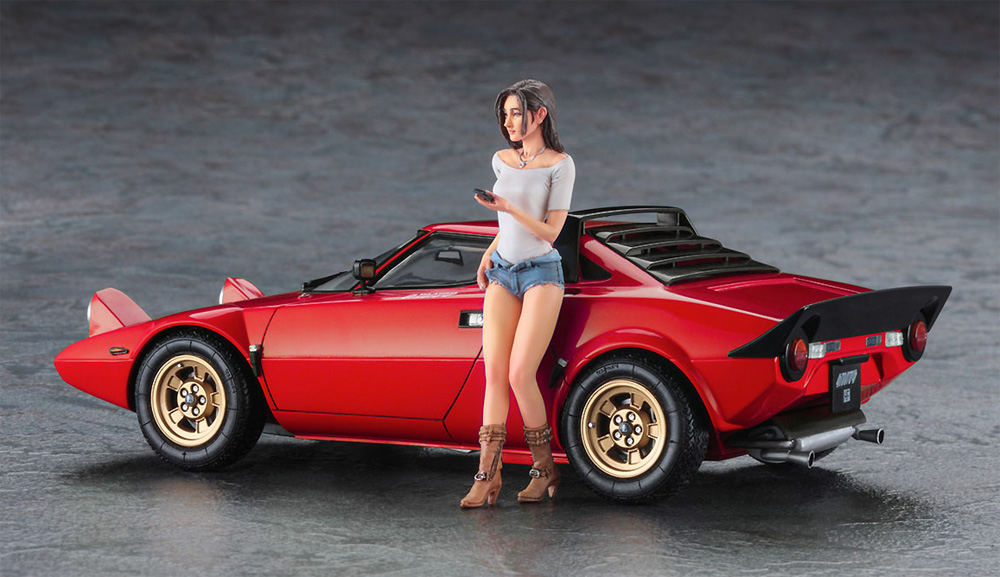 ランチア ストラトス HF ストラダーレ w/イタリアンガールズフィギュア プラモデル (ハセガワ 1/24 自動車 限定生産 No.20543) 商品画像_2