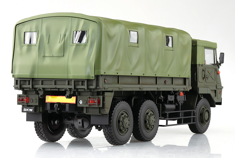 陸上自衛隊 73式大型トラック 3トン半 (ISUZU SKW-464) プラモデル (アオシマ 1/35 ミリタリーモデルキット No.002) 商品画像_4