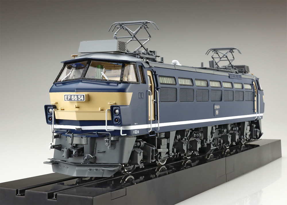 電気機関車 EF66 後期型 貨物更新機 プラモデル (アオシマ 1/45 トレインミュージアム No.007) 商品画像_1