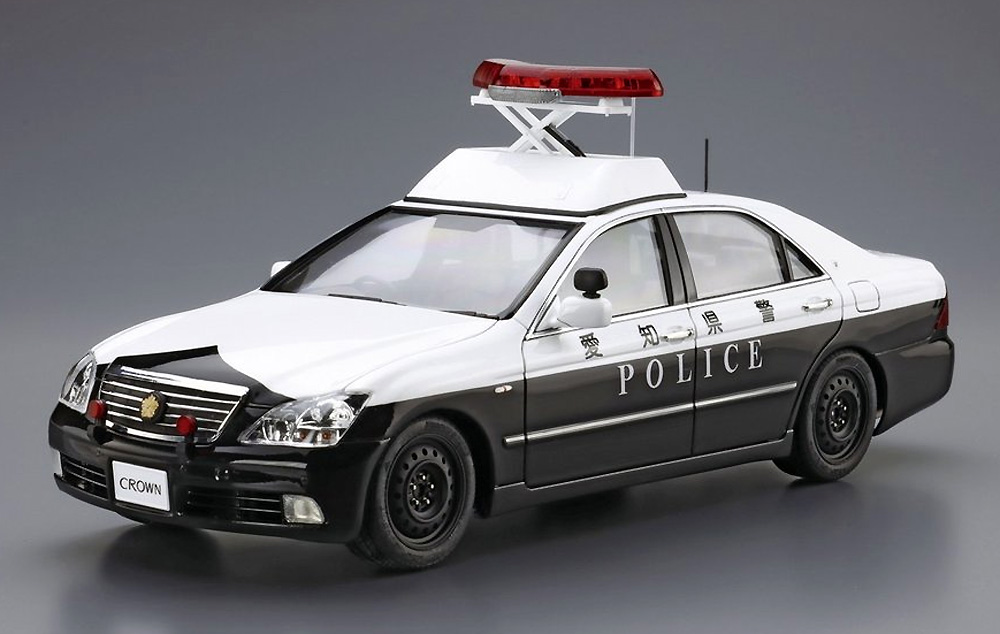 トヨタ GRS180 クラウン パトロールカー 警ら用 '05 プラモデル (アオシマ ザ パトロールカー No.007) 商品画像_3