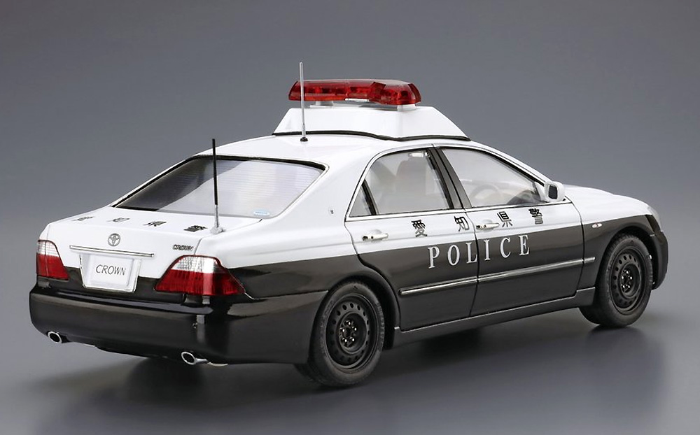 トヨタ GRS180 クラウン パトロールカー 警ら用 '05 プラモデル (アオシマ ザ パトロールカー No.007) 商品画像_4