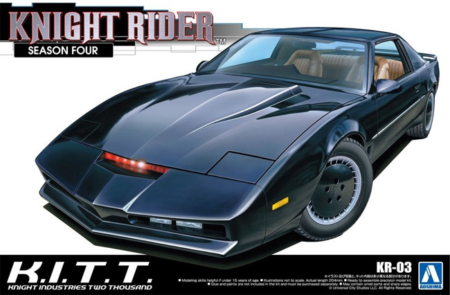 ナイトライダー ナイト 2000 K.I.T.T. シーズン 4 プラモデル (アオシマ ナイトライダー No.KR-003) 商品画像