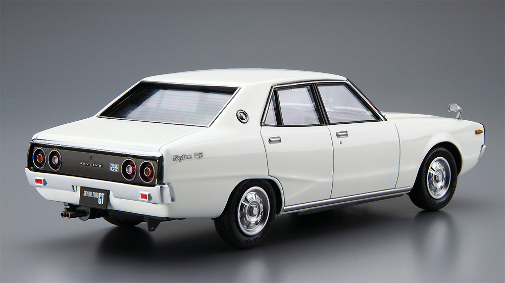 ニッサン GC110 スカイライン 2000GT '72 プラモデル (アオシマ 1/24 ザ・モデルカー No.047) 商品画像_3