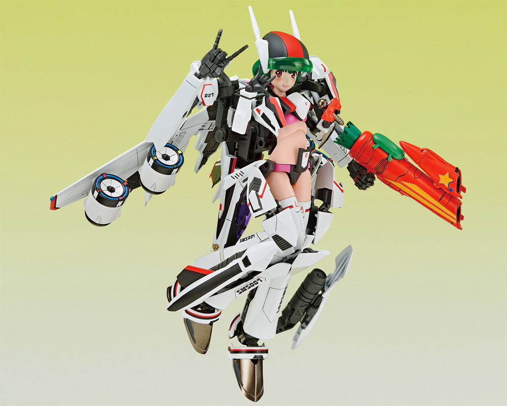 ヴァリアブルファイターガールズ マクロスF VF-25F メサイア ランカ・リー プラモデル (アオシマ ヴァリアブルファイターガールズ (V.F.G.) No.MC-009) 商品画像_1