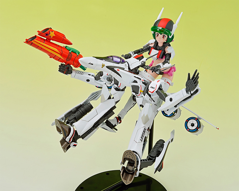 ヴァリアブルファイターガールズ マクロスF VF-25F メサイア ランカ・リー プラモデル (アオシマ ヴァリアブルファイターガールズ (V.F.G.) No.MC-009) 商品画像_2