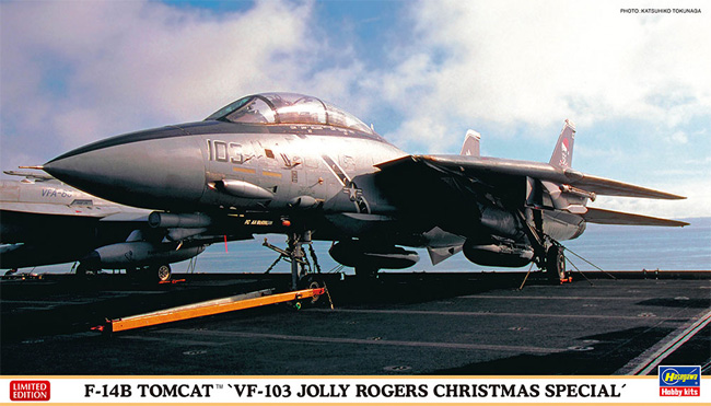 F-14B トムキャット VF-103 ジョリーロジャース クリスマス スペシャル プラモデル (ハセガワ 1/72 飛行機 限定生産 No.02391) 商品画像
