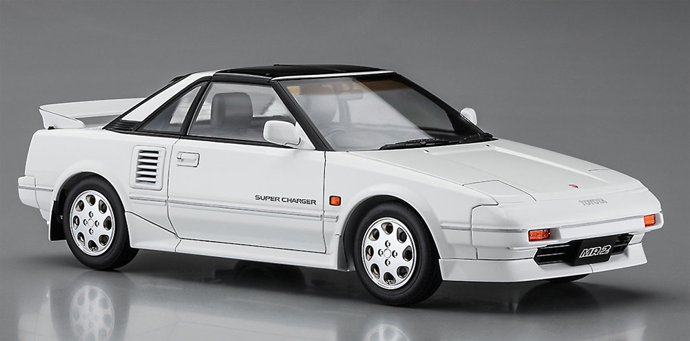 トヨタ MR2 (AW11) 後期型 G-リミテッド スーパーチャージャー Tバールーフ プラモデル (ハセガワ 1/24 自動車 HCシリーズ No.HC-045) 商品画像_2