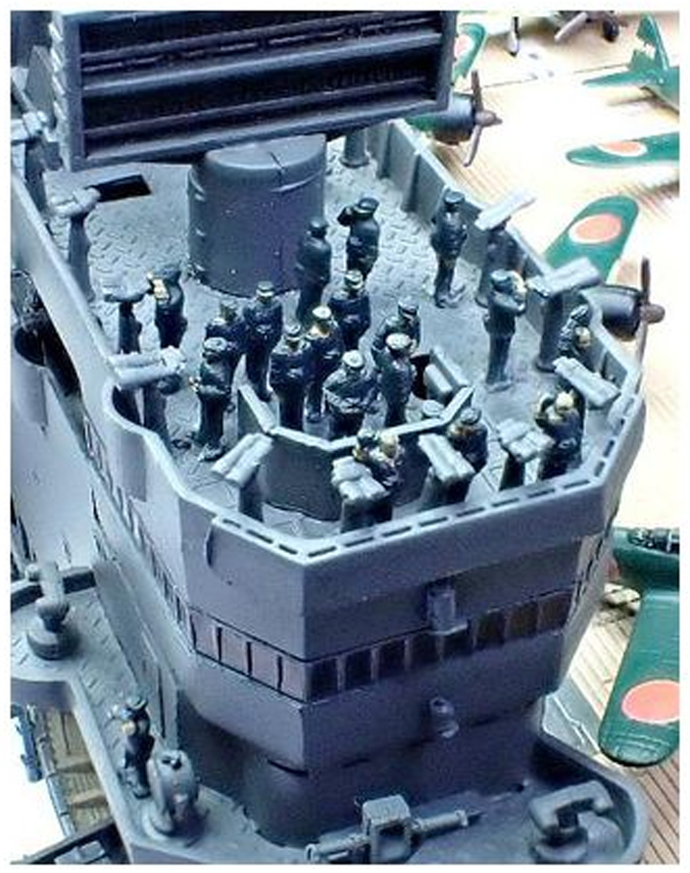 日本海軍 士官、見張り員フィギュア 75体 レジン (ビーバー・コーポレーション ビーバー オリジナルキット No.BELF350001) 商品画像_3