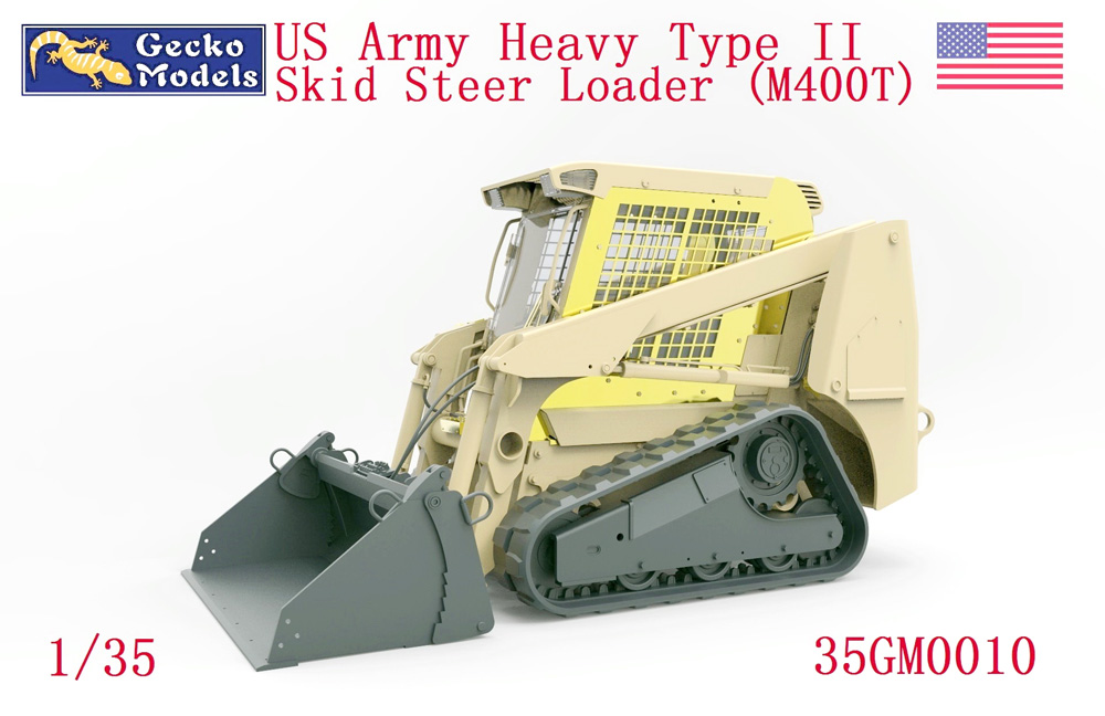 アメリカ陸軍 M400T 小型スキッドステアローダー タイプ 2 プラモデル (ゲッコーモデル 1/35 ミリタリー No.35GM0010) 商品画像_1