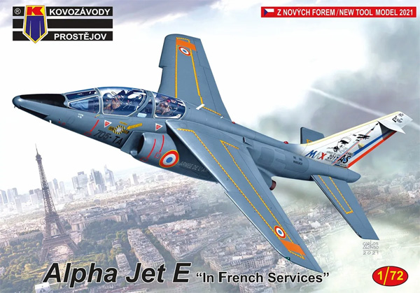 アルファジェット E フランス空軍 プラモデル (KPモデル 1/72 エアクラフト プラモデル No.KPM0264) 商品画像
