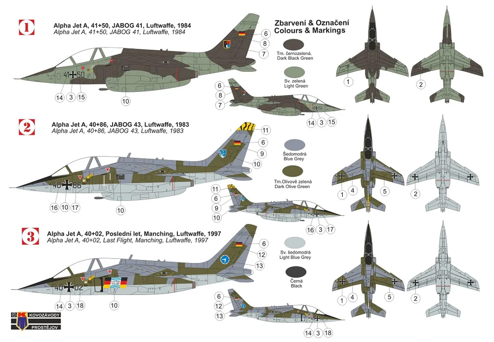 アルファジェット A ドイツ空軍 プラモデル (KPモデル 1/72 エアクラフト プラモデル No.KPM0266) 商品画像_1