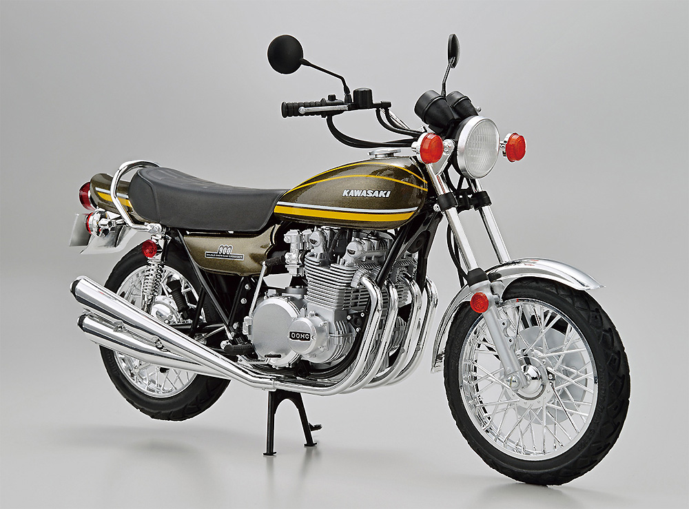 カワサキ Z1A 900 SUPER4 '74 プラモデル (アオシマ ザ バイク No.031) 商品画像_2