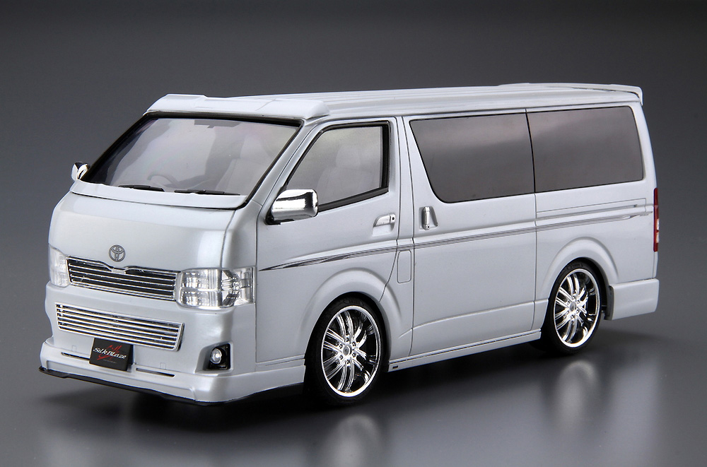 シルクブレイズ TRH200V ハイエース Ver3 '10 (トヨタ) プラモデル (アオシマ 1/24 ザ・チューンドカー No.028) 商品画像_2