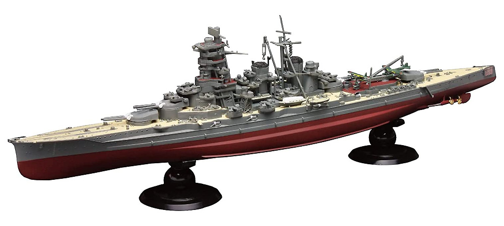 日本海軍 高速戦艦 金剛 フルハルモデル プラモデル (フジミ 1/700 帝国海軍シリーズ No.006) 商品画像_2