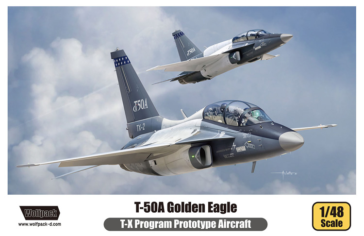T-50A ゴールデンイーグル T-X プログラム プラモデル (ウルフパック ウルフパックデザイン プレミアムエディションキット No.WP14810) 商品画像