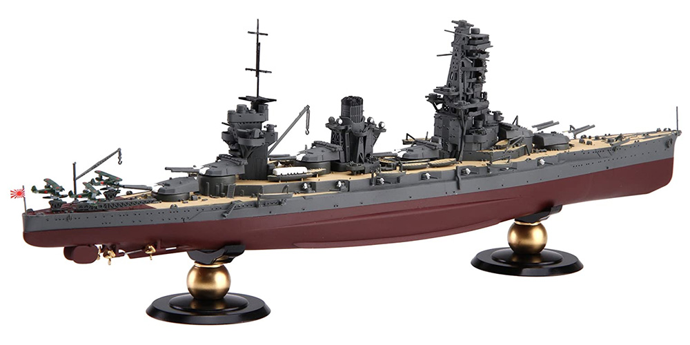 日本海軍 戦艦 山城 昭和13年 フルハルモデル プラモデル (フジミ 1/700 帝国海軍シリーズ No.030) 商品画像_3