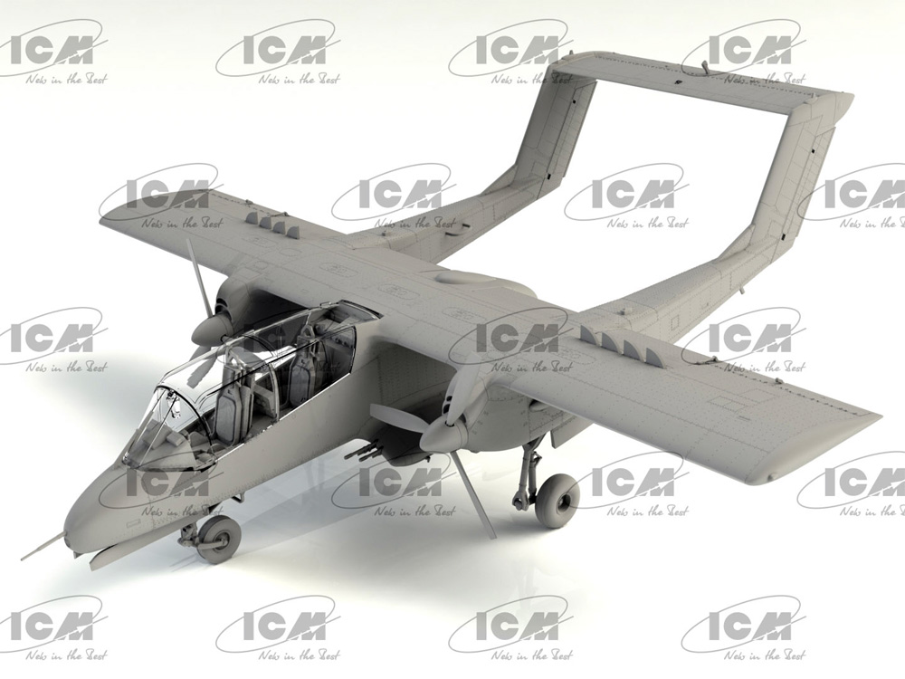 OV-10А ブロンコ プラモデル (ICM 1/48 エアクラフト プラモデル No.48300) 商品画像_2