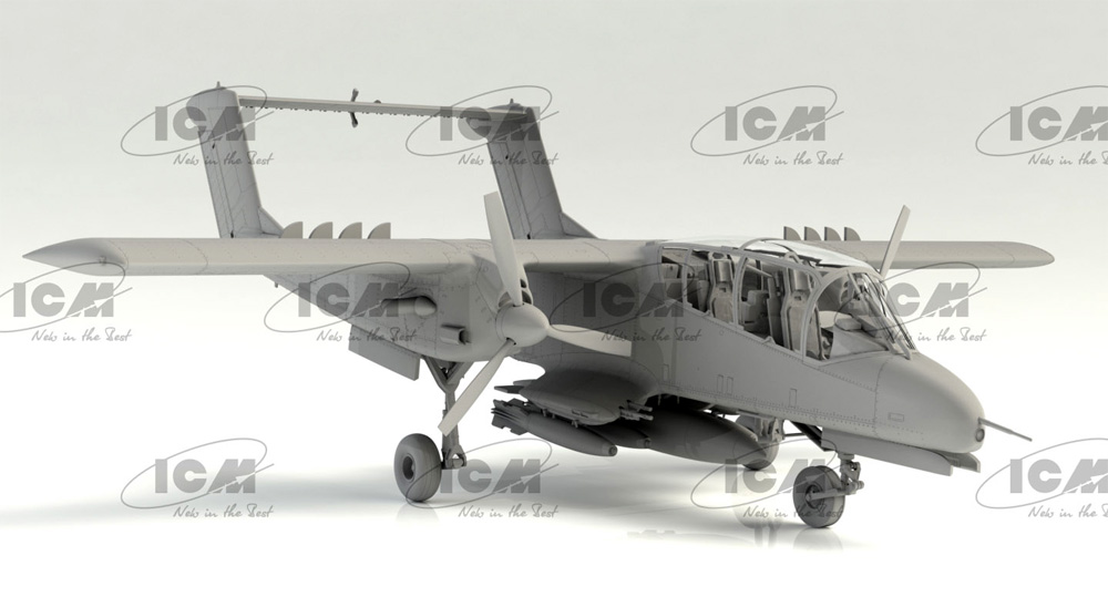 OV-10А ブロンコ プラモデル (ICM 1/48 エアクラフト プラモデル No.48300) 商品画像_3