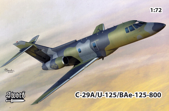 C-29A/U-125/BAe-125-800 プラモデル (ソード 1/72 エアクラフト プラモデル No.SW72141) 商品画像