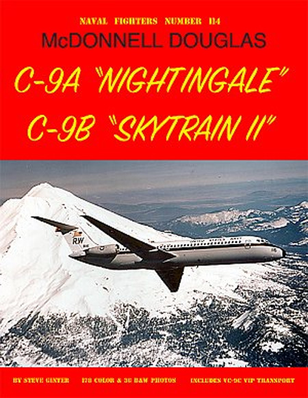 C-9A ナイチンゲール & C-9B スカイトレイン 2 本 (GINTER BOOKS NAVAL FIGHTERS No.114) 商品画像