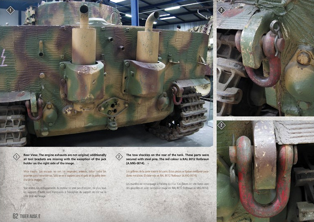 タイガー戦車 E型 ビジュアルモデラーズガイド 本 (アモ VISUAL MODELERS GUIDE Steel Series No.A.MIG-6024) 商品画像_4
