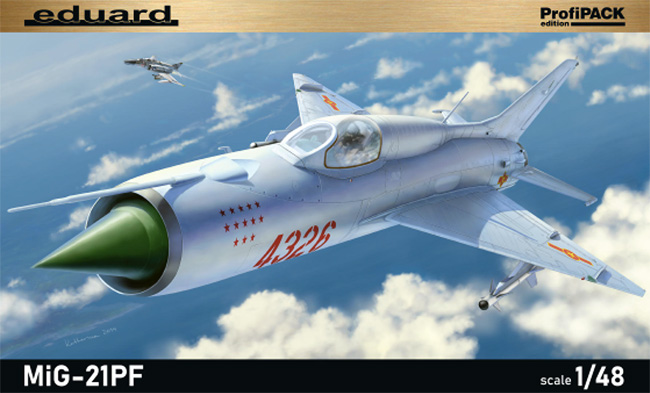 MiG‐21PF プラモデル (エデュアルド 1/48 プロフィパック No.8236) 商品画像