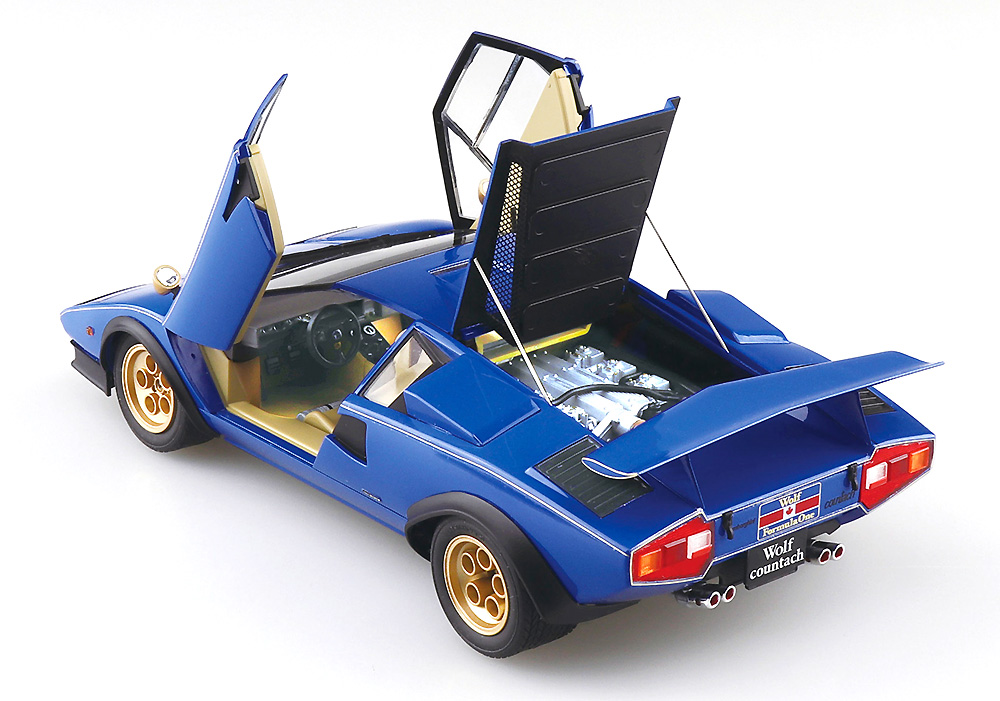 '76 ウルフ カウンタック Ver.2 プラモデル (アオシマ ザ スーパーカー シリーズ No.018) 商品画像_2