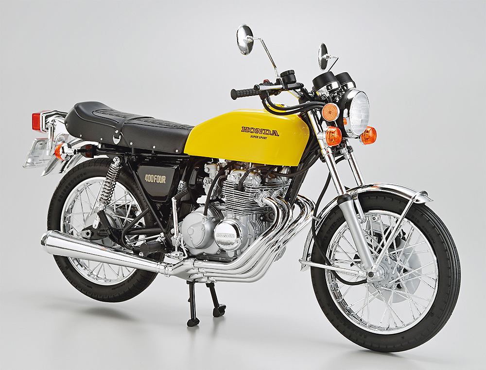 ホンダ CB400 CB400FOUR-1・2 '76 プラモデル (アオシマ ザ バイク No.028) 商品画像_2