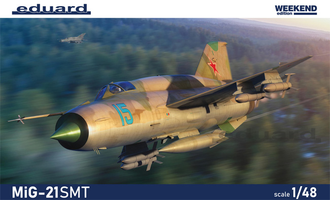 MiG-21SMT プラモデル (エデュアルド 1/48 ウィークエンド エディション No.84180) 商品画像