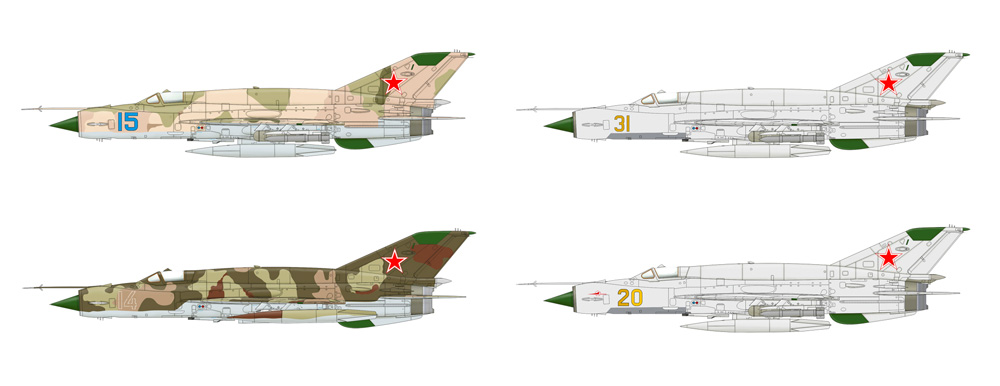 MiG-21SMT プラモデル (エデュアルド 1/48 ウィークエンド エディション No.84180) 商品画像_3