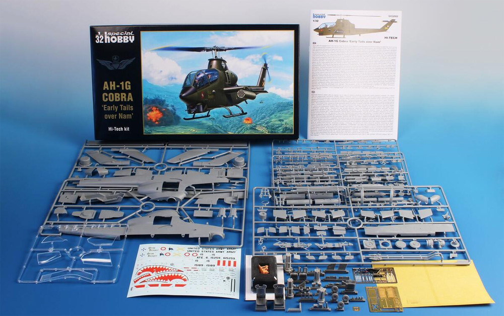 AH-1G コブラ 初期型 ベトナム戦争 ハイテック プラモデル (スペシャルホビー 1/32 エアクラフト No.SH32082) 商品画像_1