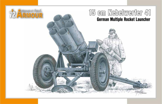 15cm ネーベルヴェルファー 41 ドイツ 多連装ロケットランチャー プラモデル (スペシャルホビー 1/72 special ARMOUR （スペシャル アーマー） No.SA72026) 商品画像