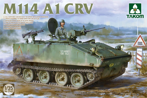 M114A1 CRV プラモデル (タコム 1/35 ミリタリー No.2148) 商品画像