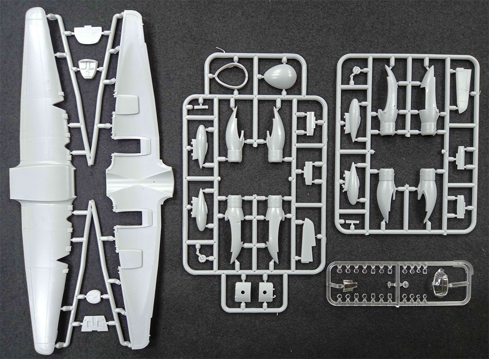 ハンドレページ ヘイスティングス T.5 プラモデル (ミクロミル 1/144 エアクラフト No.144-034) 商品画像_2