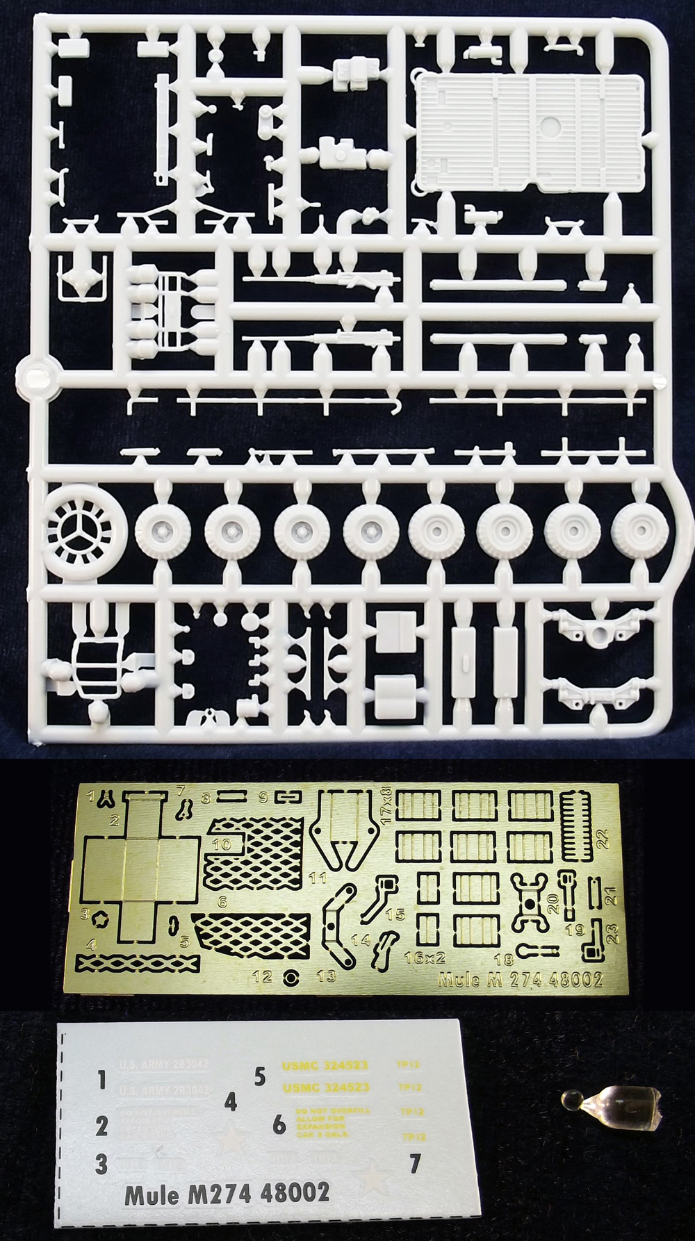 ミュール M-274 物資運搬用小型車両 プラモデル (GMUモデル 1/48 Military No.48002) 商品画像_1