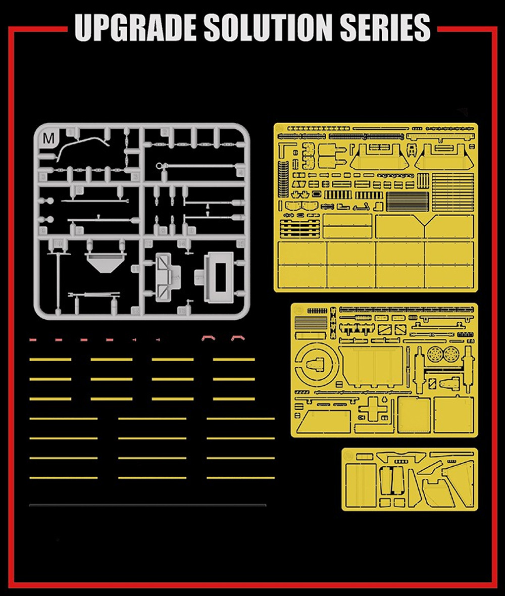 レオパルト 2A6 主力戦車用 アップグレードパーツ (RM-5065/5066用) エッチング (ライ フィールド モデル Upgrade Solution Series No.2035) 商品画像_1