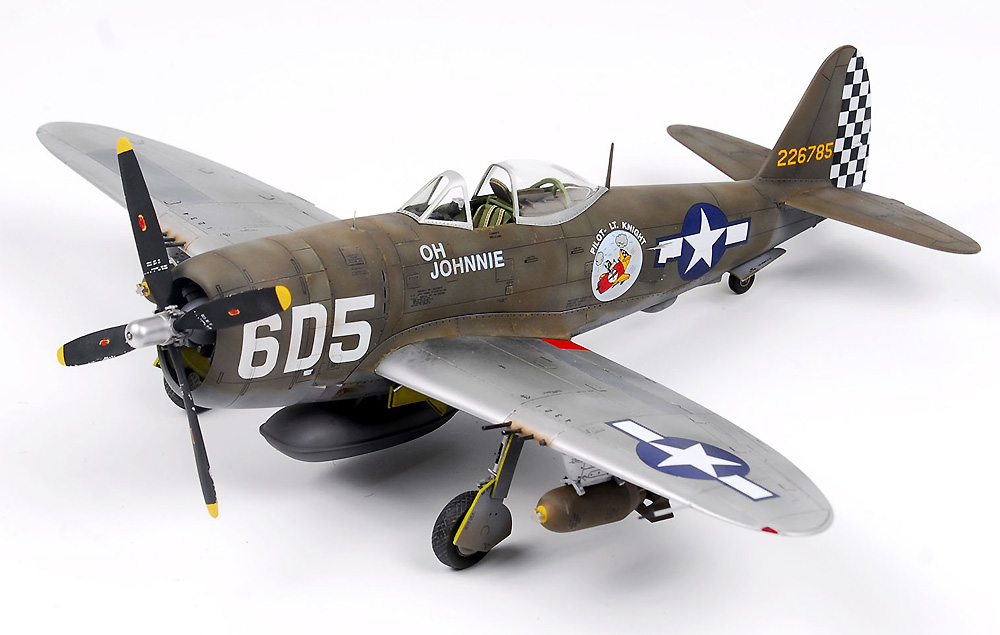 P-47D サンダーボルト 地中海作戦戦域 USAAF 戦闘機 プラモデル (ウルフパック ウルフパックデザイン プレミアムエディションキット No.WP14812) 商品画像_4