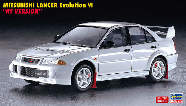 三菱 ランサー エボリューション 4 RSバージョン プラモデル (ハセガワ 1/24 自動車 限定生産 No.20547) 商品画像