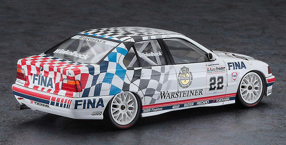 チーム シュニッツァー BMW 318i 1993 BTCC チャンピオン プラモデル (ハセガワ 1/24 自動車 限定生産 No.20551) 商品画像_4