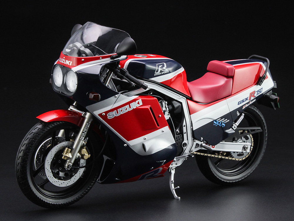 スズキ GSX-R750(G) (GR71G) レッド/ブルーカラー プラモデル (ハセガワ 1/12 バイク 限定生産 No.21741) 商品画像_2