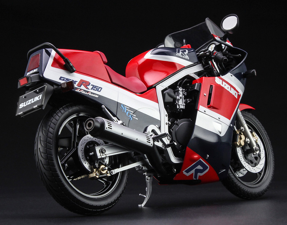 スズキ GSX-R750(G) (GR71G) レッド/ブルーカラー プラモデル (ハセガワ 1/12 バイク 限定生産 No.21741) 商品画像_3