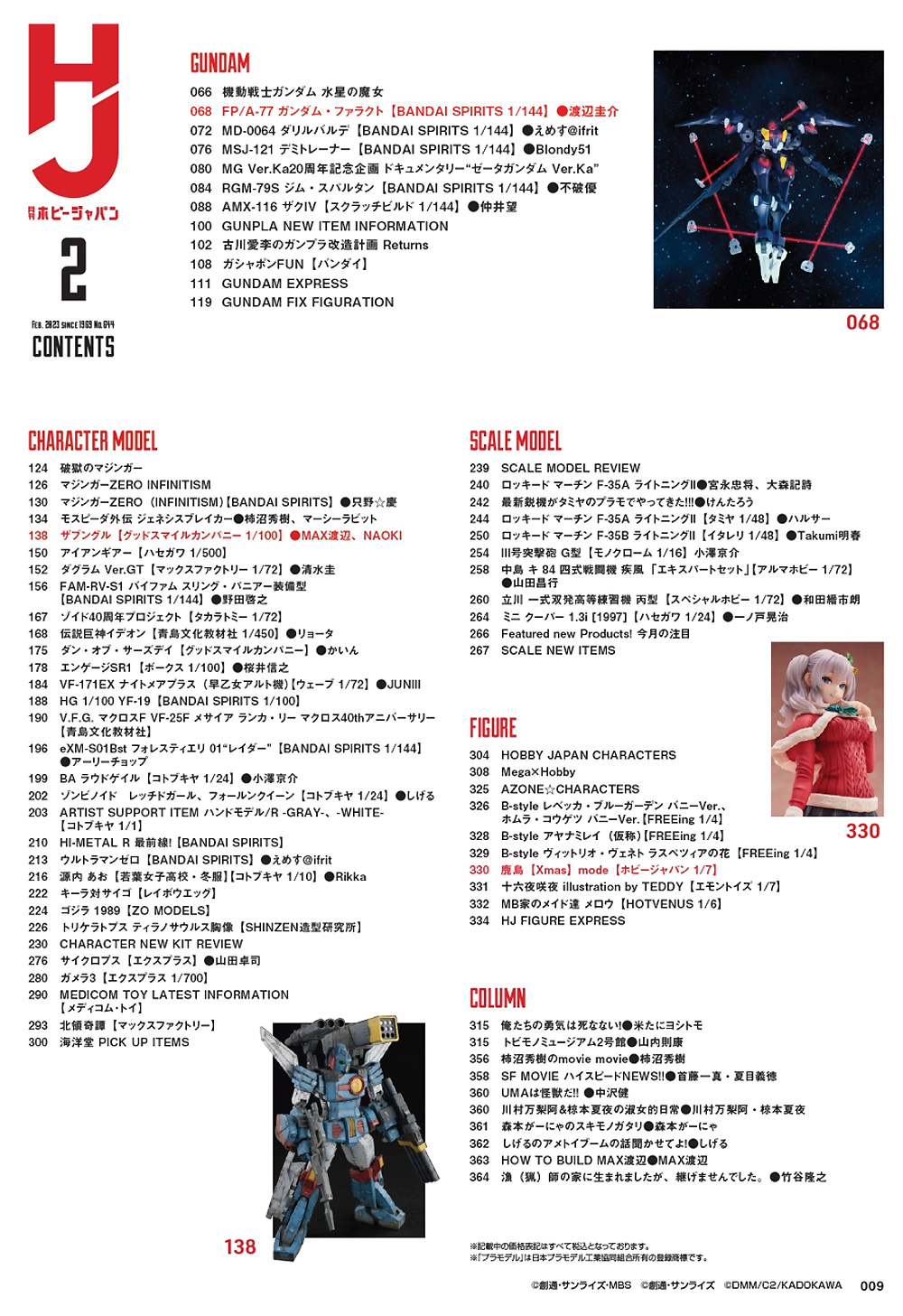 ホビージャパン 2023年2月 No.644 雑誌 (ホビージャパン 月刊 ホビージャパン No.644) 商品画像_2